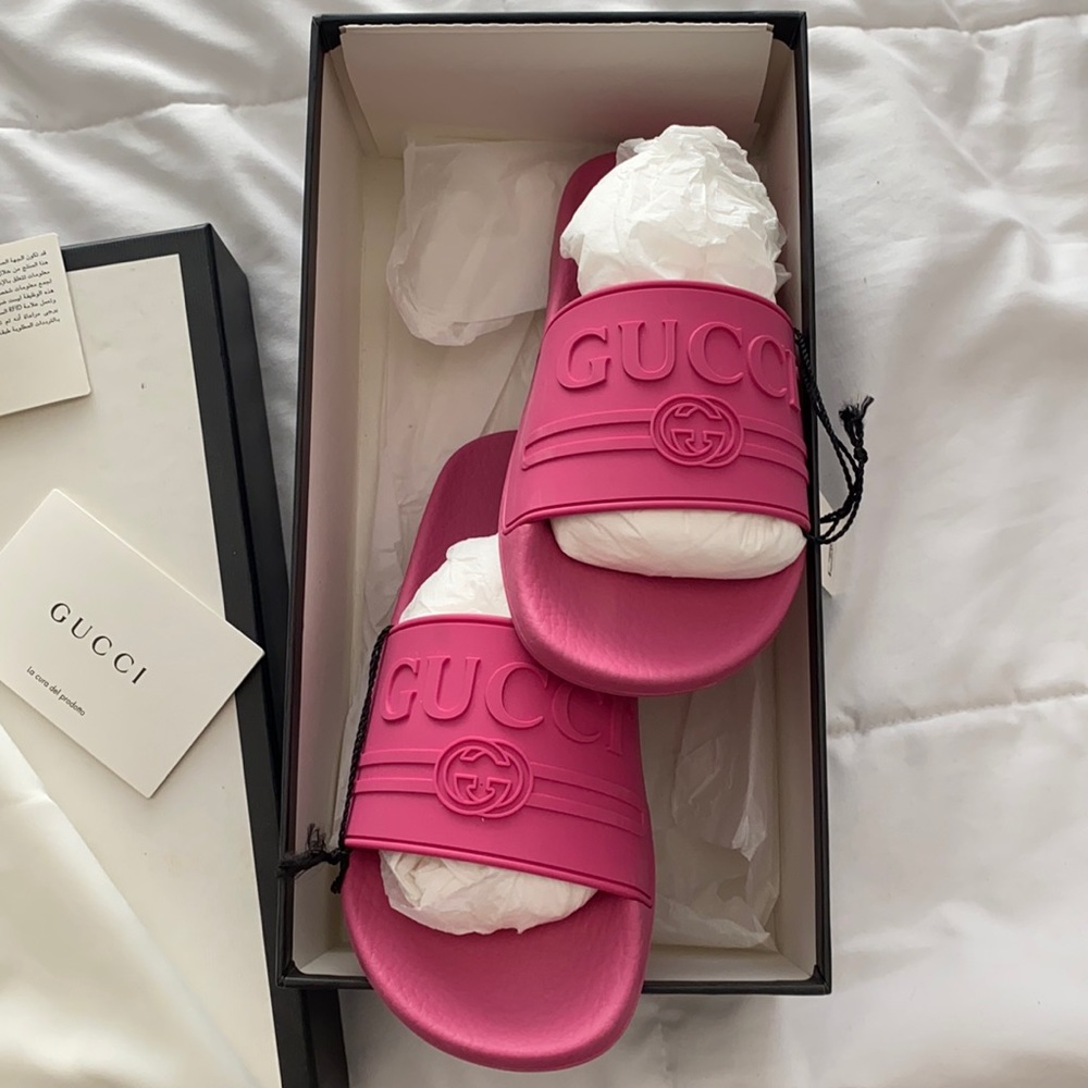 Brand new gucci slides